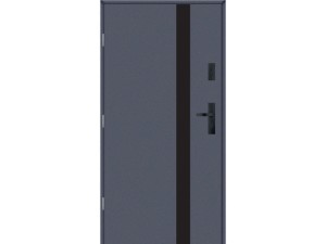 Drzwi zewnętrzne KMT Stal 54 Plus Aplikacja Glass 2