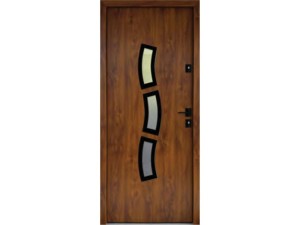 Drzwi zewnętrzne Delta Special Gładkie Fala