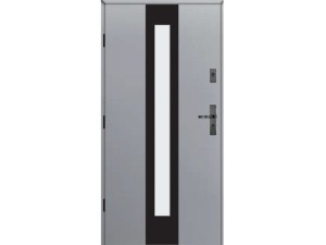Drzwi zewnętrzne KMT Stal 54 Plus Silver 11s2