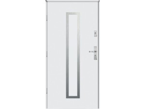 Drzwi zewnętrzne KMT Stal 75 Plus Silver 11s1