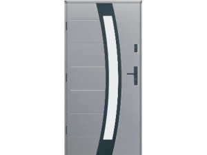 Drzwi zewnętrzne KMT Stal 75 Plus Silver 13s2