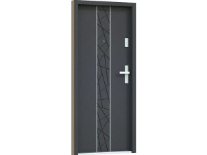 Drzwi wejściowe KR-Center BASTION Alu A-116