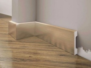 Listwa przypodłogowa, cokół Creativa LPC-23i kolor inox