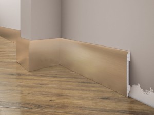 Listwa przypodłogowa, cokół Creativa LPC-11i kolor inox