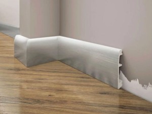 Listwa przypodłogowa, cokół Creativa LPC-06a kolor aluminium - SPYTAJ O RABAT!