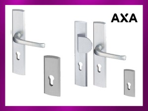 Klamka zewnętrzna AXA Manitoba Plus - kolor inox