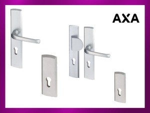 Klamka zewnętrzna AXA Manitoba Plus - kolor srebro