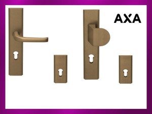 Klamka zewnętrzna AXA Niagara - kolor stare złoto