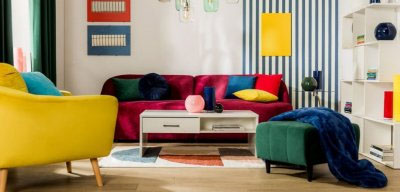 Wnętrza w stylu Memphis – kolorowa awangarda dla odważnych