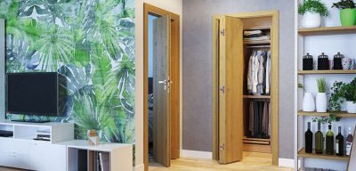 W jakich wnętrzach sprawdzą się drzwi łamane?